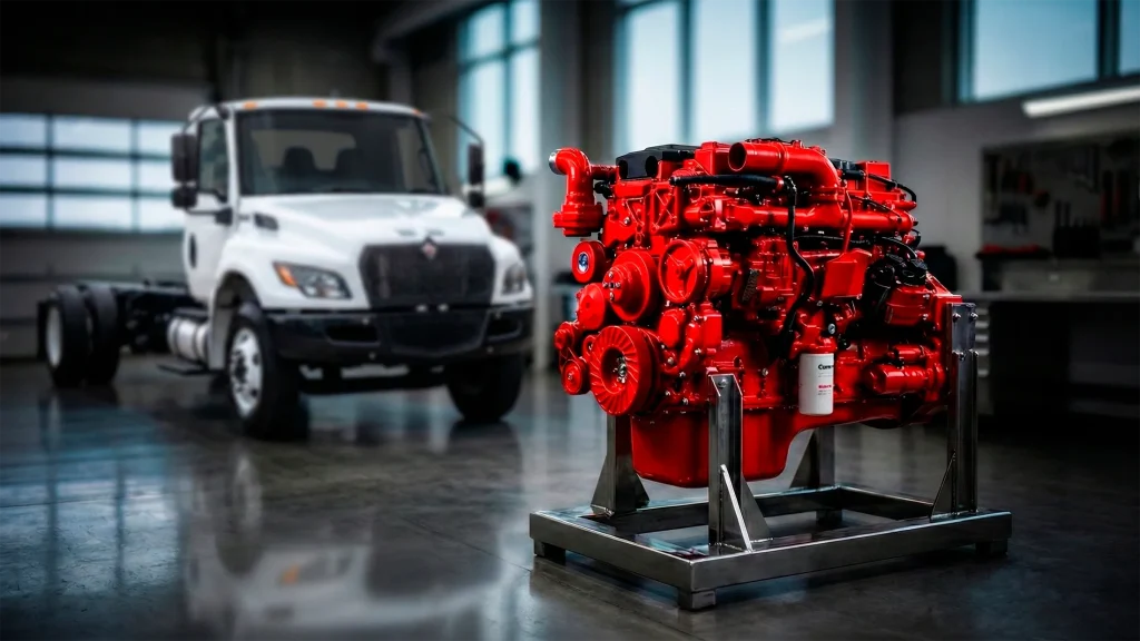 Motor Cummins B6.7 del Camión MV International
