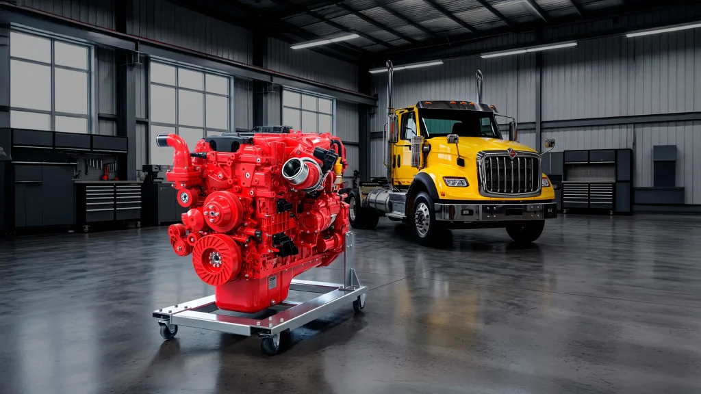 Tractocamión HX International con motor Cummins X15