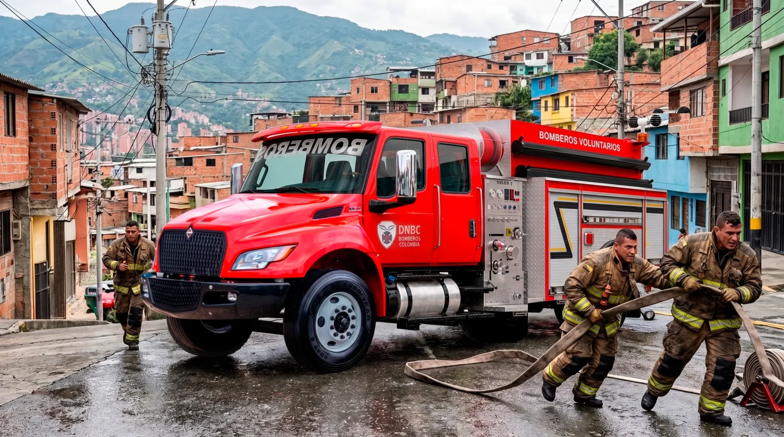 Camión de bomberos Vocacional International